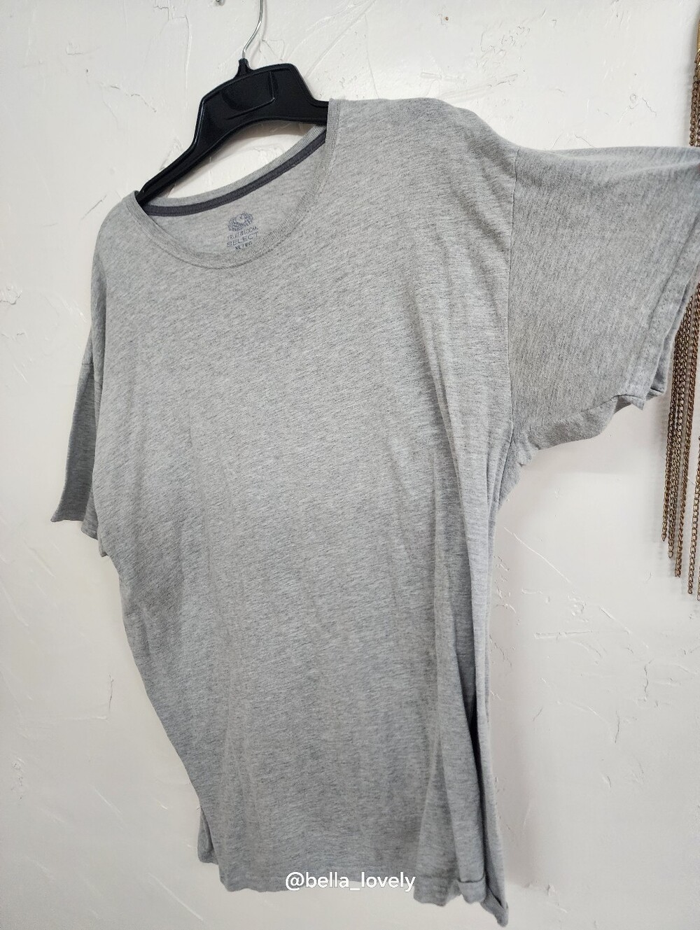 Fruit of the Loom Gray Crewneck Tee